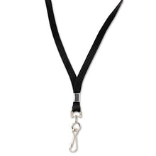 Load image into Gallery viewer, Advantus, Lanyards, Metal J-Hook Fastener, 36" Long, Black, 24/Box
