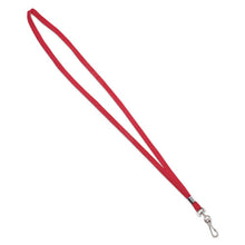Load image into Gallery viewer, Advantus, Lanyards, Metal J-Hook Fastener, 36" Long, Red, 24/Box
