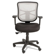 Load image into Gallery viewer, Alera,Elusion Series Mesh Swivel/Tilt Chair, Supports 275lb, 17.9" to 21.8" Seat, Black Seat, White Back, Black Base
