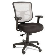 Load image into Gallery viewer, Alera,Elusion Series Mesh Swivel/Tilt Chair, Supports 275lb, 17.9" to 21.8" Seat, Black Seat, White Back, Black Base
